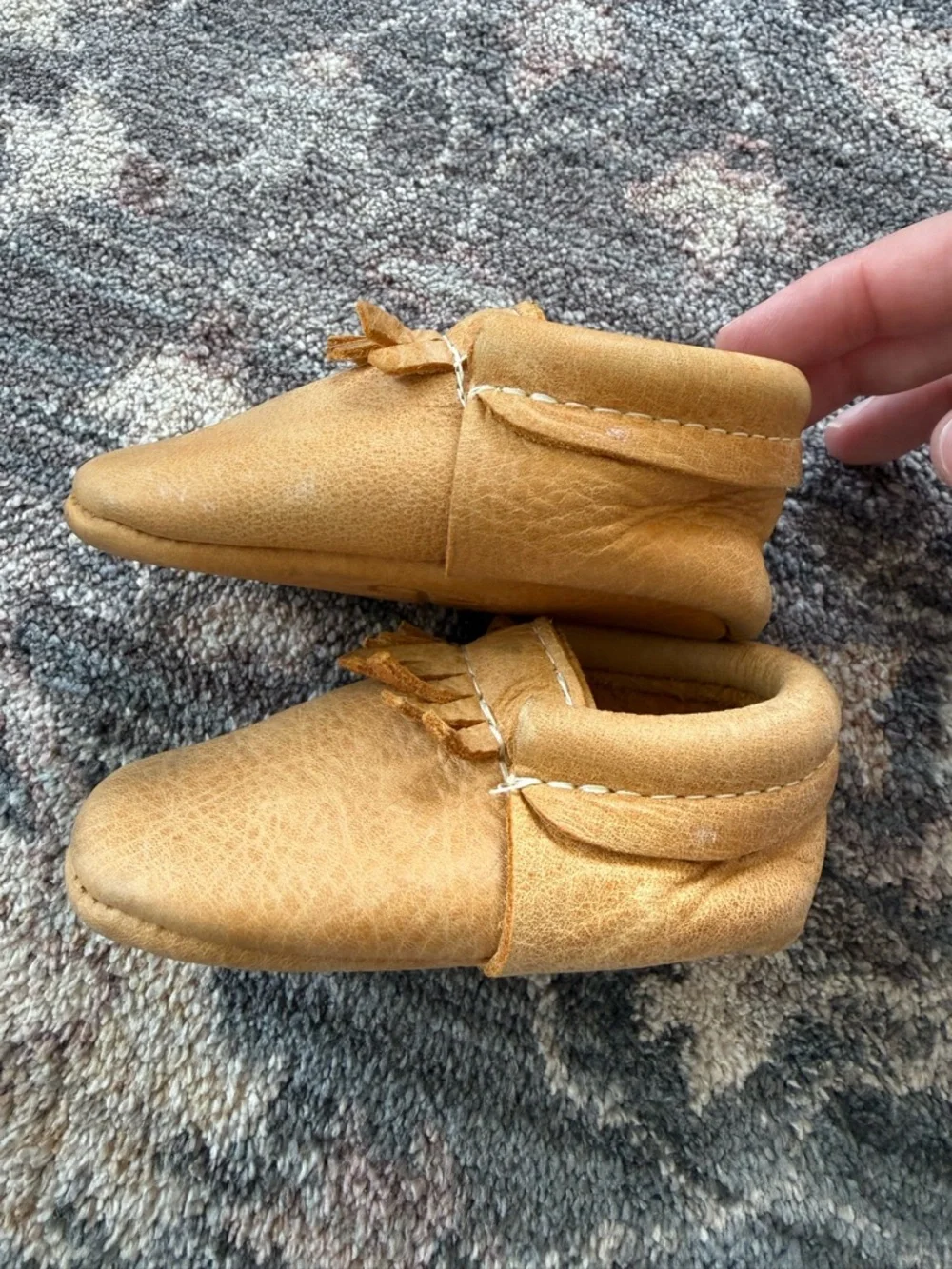 Freshly Picked Zion Baby Moccasins Size 2